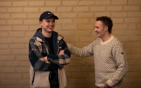 Kristoffer Evjen og Tor-Erik Haagenstad Vik
